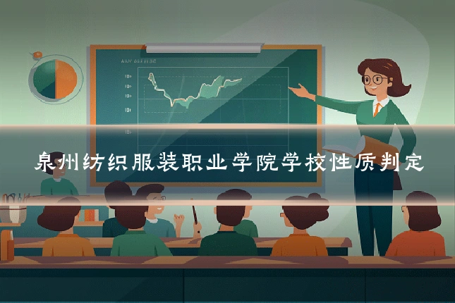 泉州纺织服装职业学院学校性质判定