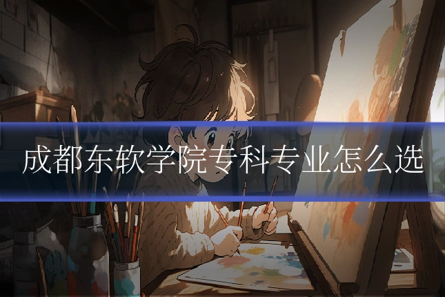 成都东软学院专科专业怎么选