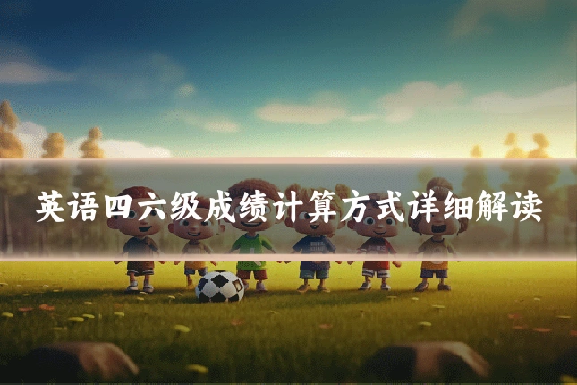 英语四六级成绩计算方式详细解读