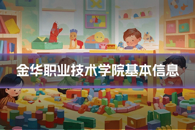 金华职业技术学院基本信息