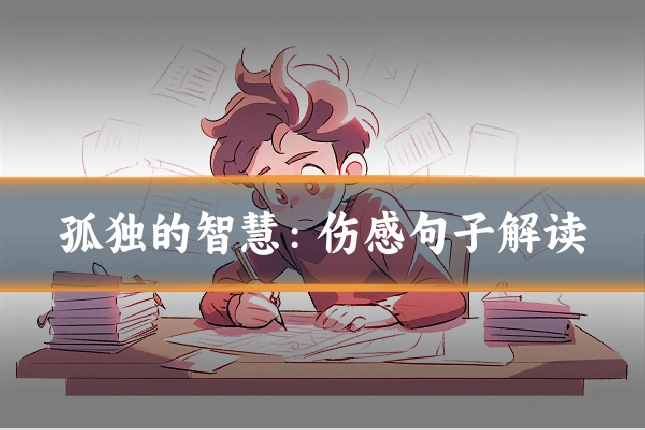 孤独的智慧：伤感句子解读