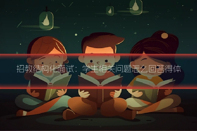 招教结构化面试：学生相关问题怎么回答得体