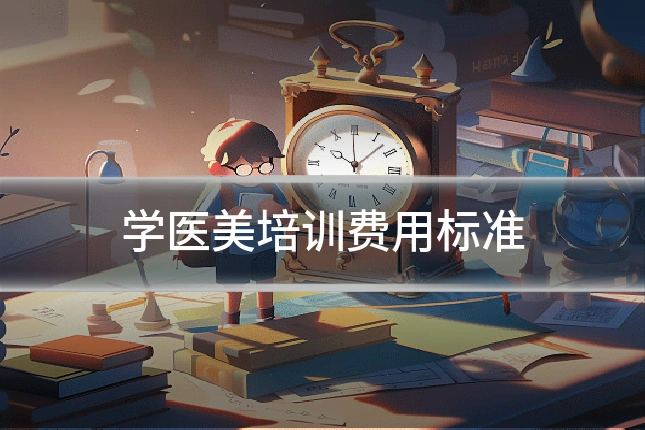 学医美培训费用标准