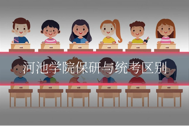 河池学院保研与统考区别
