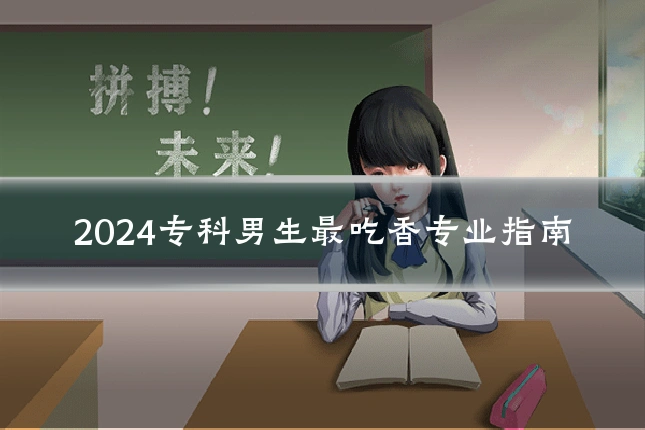 2024专科男生最吃香专业指南