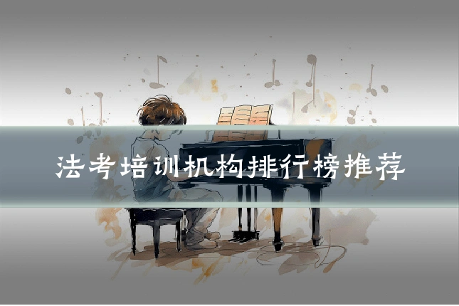 法考培训机构排行榜推荐