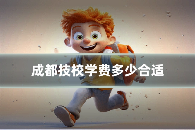 成都技校学费多少合适