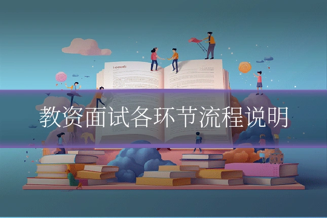 教资面试各环节流程说明