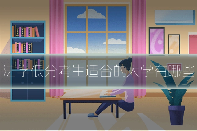 法学低分考生适合的大学有哪些