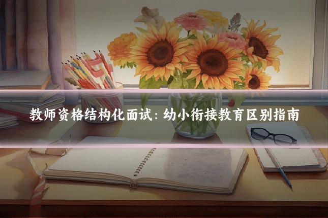 教师资格结构化面试：幼小衔接教育区别指南