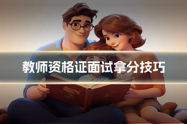 教师资格证面试拿分技巧