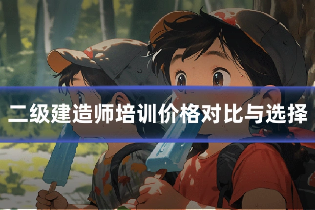 二级建造师培训价格对比与选择