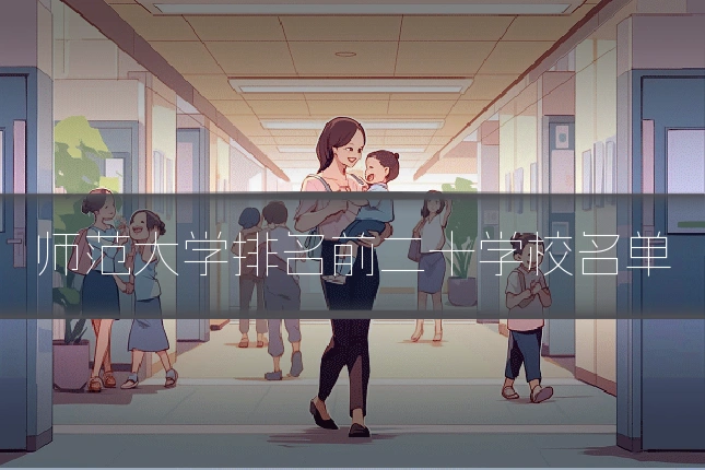 师范大学排名前二十学校名单