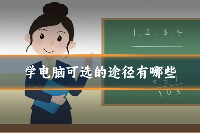 学电脑可选的途径有哪些
