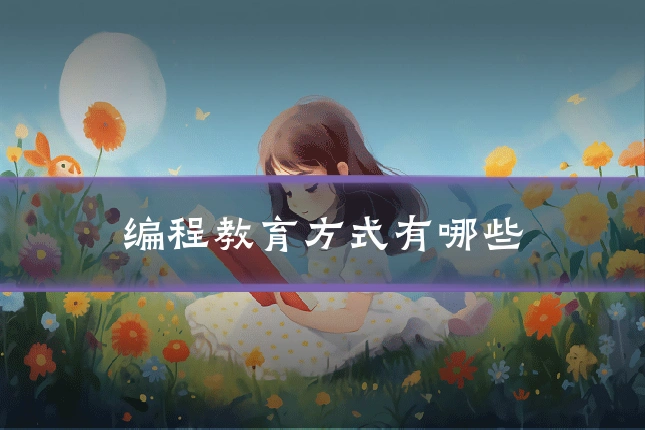 编程教育方式有哪些