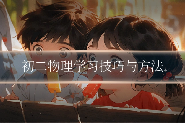 初二物理学习技巧与方法