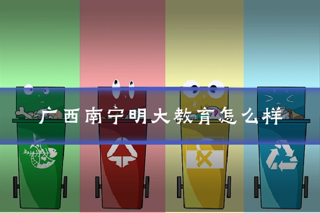 广西南宁明大教育怎么样