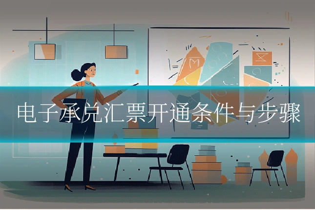 电子承兑汇票开通条件与步骤