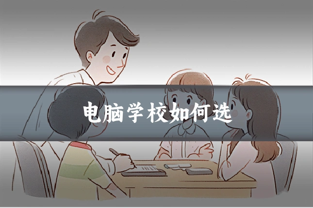 电脑学校如何选