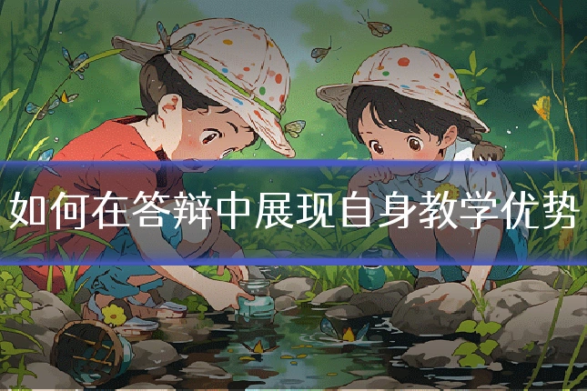 如何在答辩中展现自身教学优势
