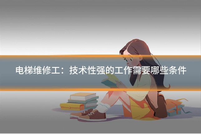 电梯维修工：技术性强的工作需要哪些条件