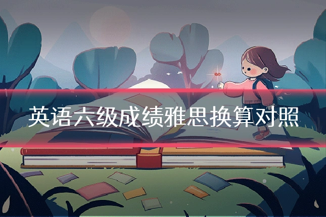 英语六级成绩雅思换算对照