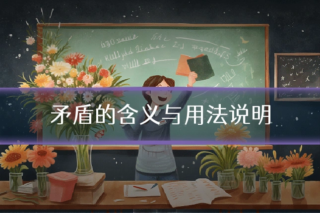 矛盾的含义与用法说明