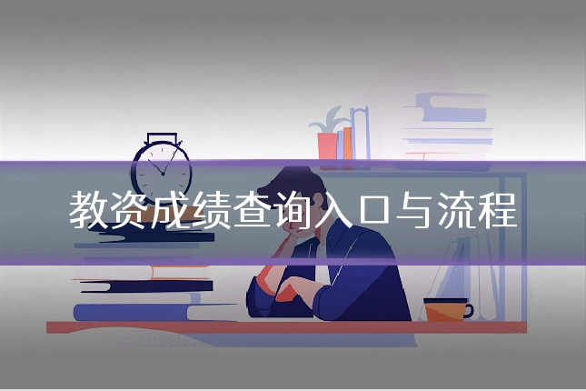 教资成绩查询入口与流程