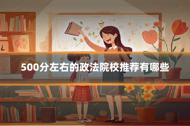500分左右的政法院校推荐有哪些