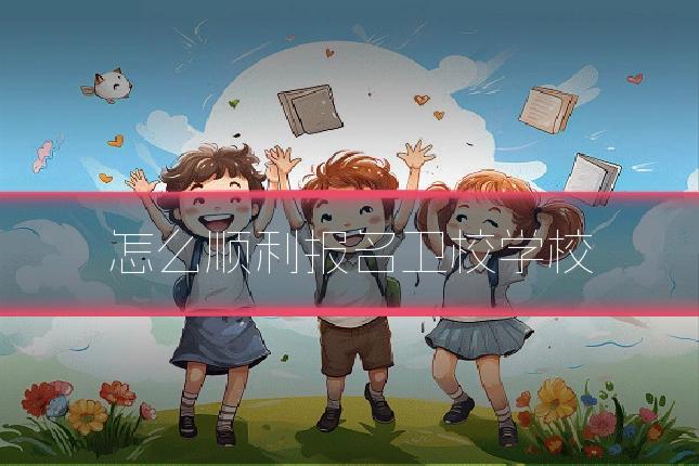 怎么顺利报名卫校学校