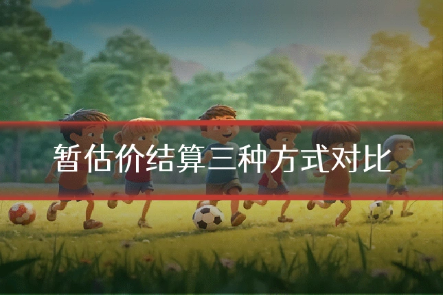 暂估价结算三种方式对比