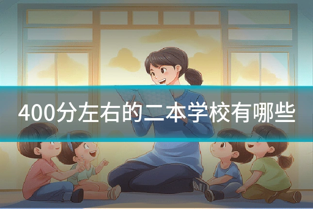 400分左右的二本学校有哪些