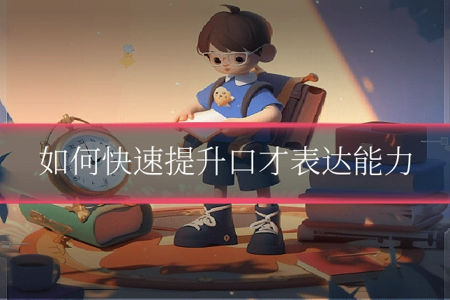 如何快速提升口才表达能力