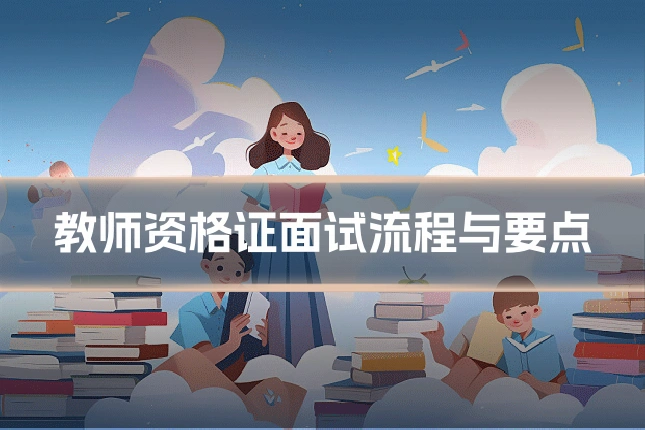 教师资格证面试流程与要点