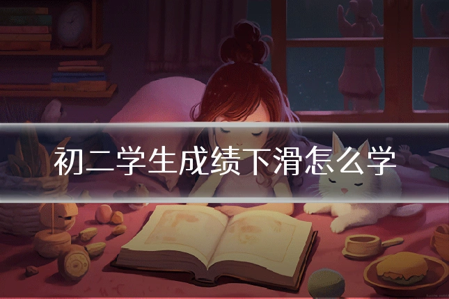 初二学生成绩下滑怎么学