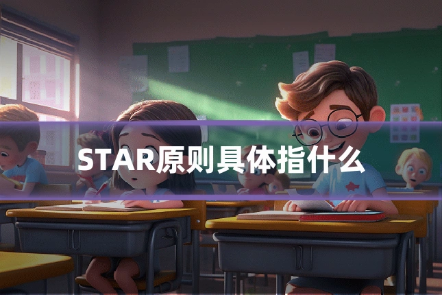 STAR原则具体指什么