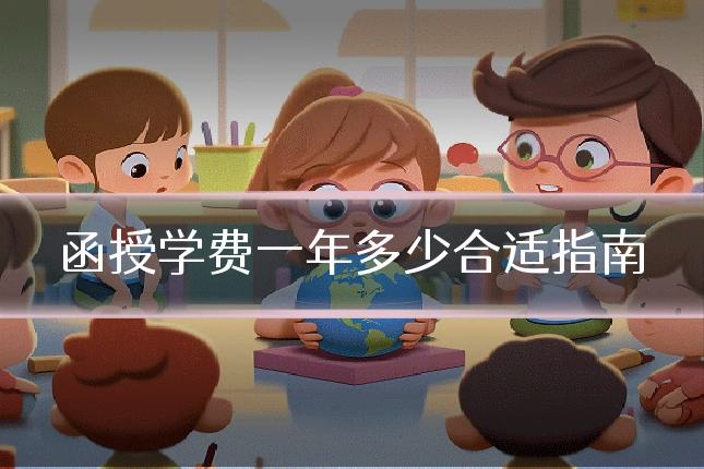 函授学费一年多少合适指南