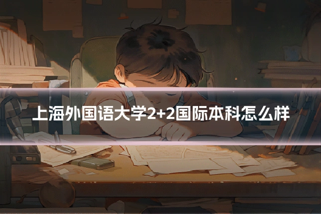 上海外国语大学2+2国际本科怎么样