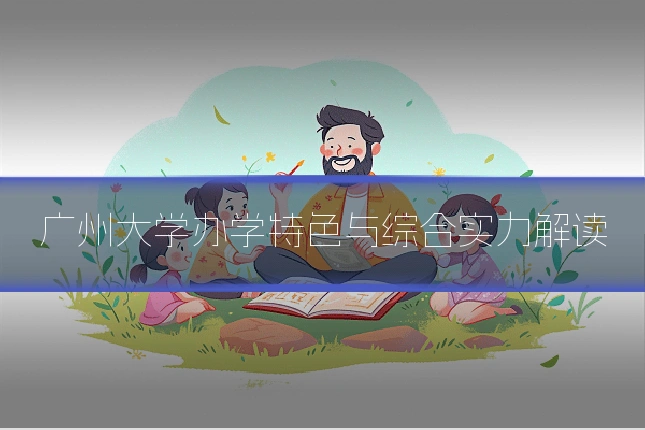 广州大学办学特色与综合实力解读