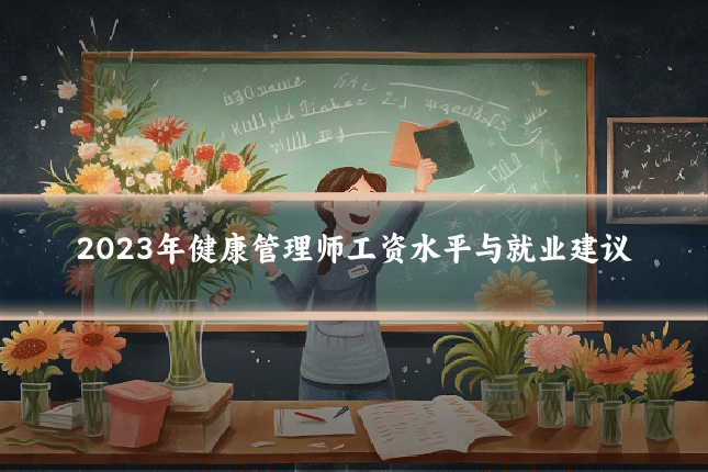 2023年健康管理师工资水平与就业建议