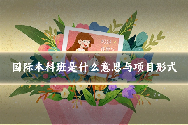 国际本科班是什么意思与项目形式