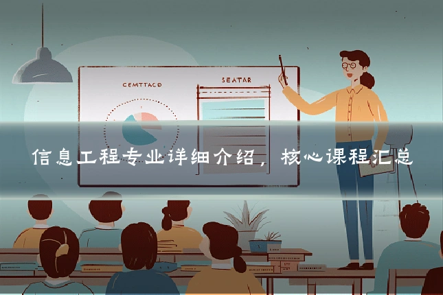 信息工程专业详细介绍，核心课程汇总