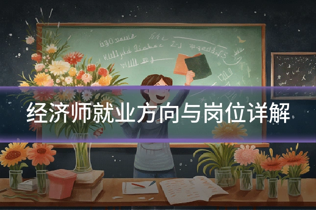 经济师就业方向与岗位详解