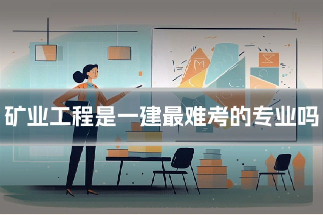 矿业工程是一建最难考的专业吗
