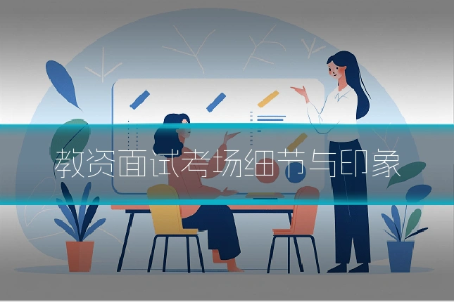 教资面试考场细节与印象