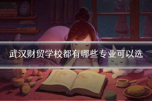 武汉财贸学校都有哪些专业可以选