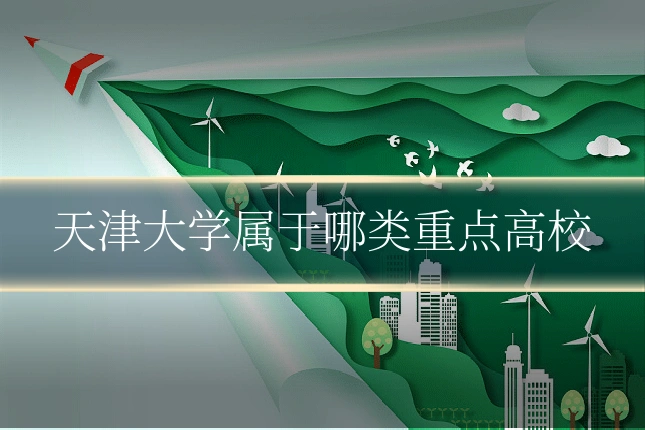 天津大学属于哪类重点高校