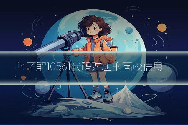 了解10561代码对应的高校信息