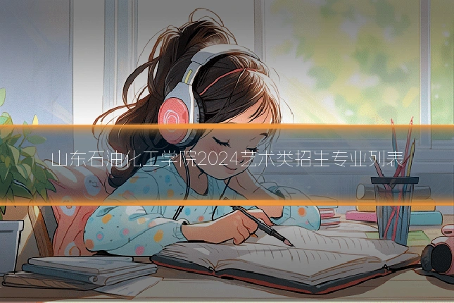 山东石油化工学院2024艺术类招生专业列表