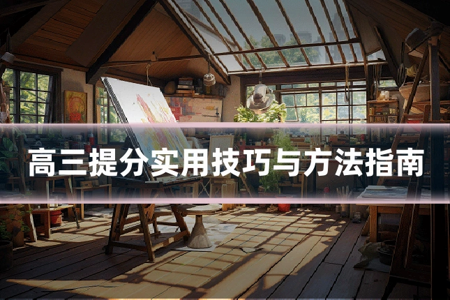 高三提分实用技巧与方法指南